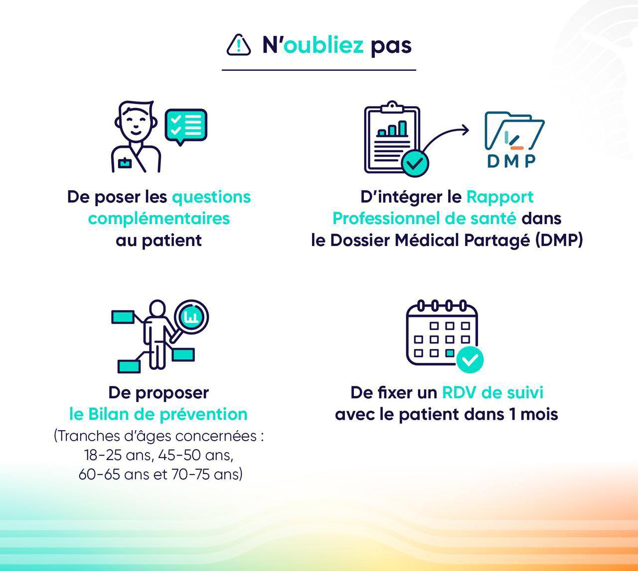 À ne pas oublier